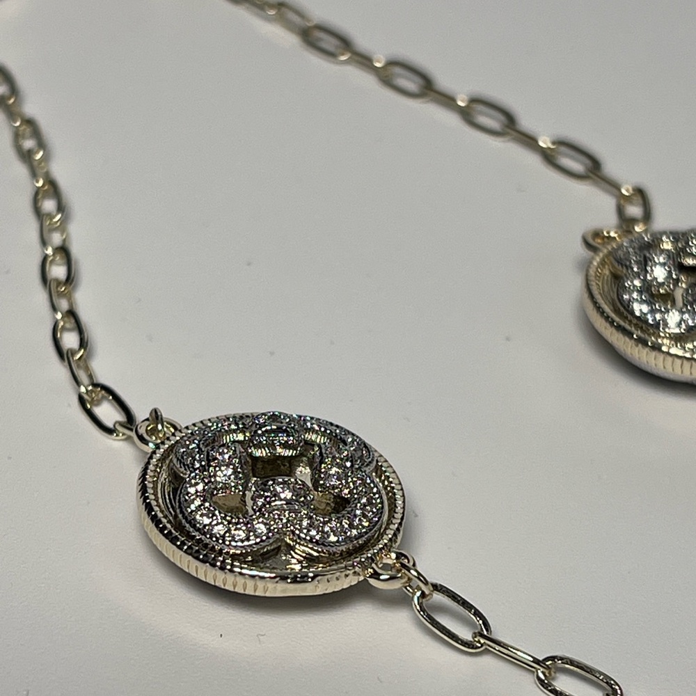 Statement Paperclip Chain Necklace - image 3